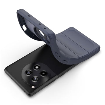 OnePlus 12R/Ace 3 Rugged Series TPU Cover - Mørkeblå