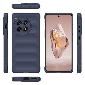 OnePlus 12R/Ace 3 Rugged Series TPU Cover - Mørkeblå