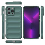 Rugged Series iPhone 14 Pro Max TPU Cover - Grøn