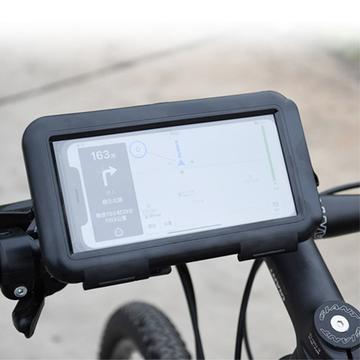 S2102 Vandtæt mobilholder til motorcykel - sort