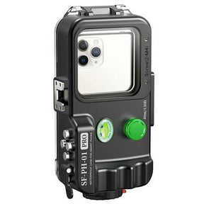 Sea Frogs SF-PH-01-PRO Universelt vandtæt telefonetui - 40m, IPX8 - Sort