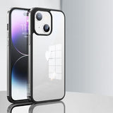 Sulada Minrui iPhone 14 Plus Hybrid Cover - Sølv
