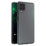 Saii 2-i-1 Samsung Galaxy A12 TPU Cover & Hærdet Glas