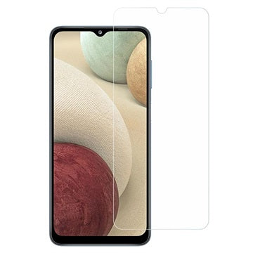 Saii 2-i-1 Samsung Galaxy A12 TPU Cover & Hærdet Glas