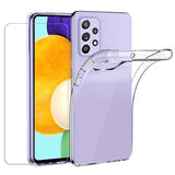 Saii 2-i-1 Samsung Galaxy A52 5G/A52s 5G TPU Cover & Hærdet Glas