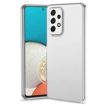 Saii 2-i-1 Samsung Galaxy A53 5G TPU Cover & Skærmbeskyttelse Hærdet Glas