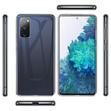 Saii 2-i-1 Samsung Galaxy S20 FE TPU Cover & Skærmbeskyttelse Hærdet Glas