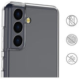 Saii 2-i-1 Samsung Galaxy S22 5G TPU Cover & Skærmbeskyttelse Hærdet Glas
