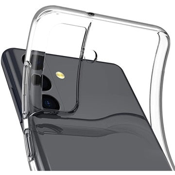 Saii 2-i-1 Samsung Galaxy S22 5G TPU Cover & Skærmbeskyttelse Hærdet Glas