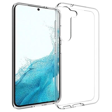 Saii 2-i-1 Samsung Galaxy S23 5G TPU Cover & Hærdet Glas