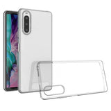 Saii 2-i-1 Sony Xperia 10 IV TPU Cover & Hærdet Glas