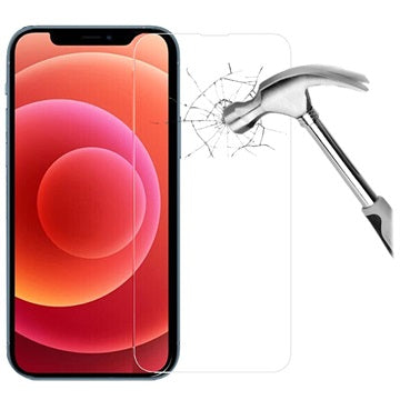 Saii 2-i-1 iPhone 13 Mini TPU Cover & Skærmbeskyttelse Hærdet Glas