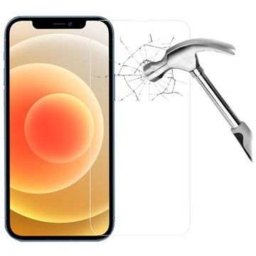 Saii 2-i-1 iPhone 13 Pro TPU Cover & Skærmbeskyttelse Hærdet Glas