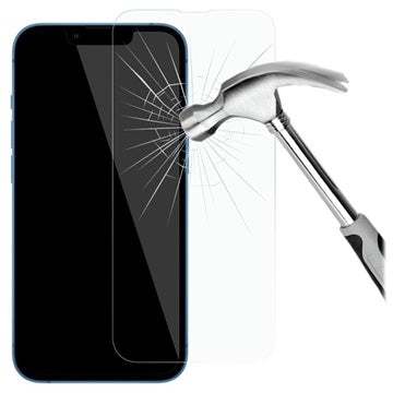 Saii 2-i-1 iPhone 14 Plus TPU Cover & Hærdet Glas