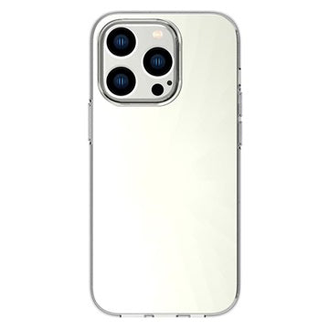 Saii 2-i-1 iPhone 14 Pro TPU Cover & Skærmbeskyttelse Hærdet Glas