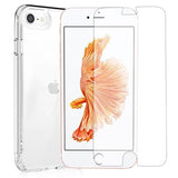 Saii 2-i-1 iPhone 7/8/SE (2020)/SE (2022) TPU Cover & Hærdet Glas