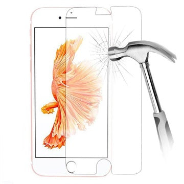 Saii 2-i-1 iPhone 7/8/SE (2020)/SE (2022) TPU Cover & Hærdet Glas