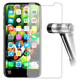 Saii 2-i-1 iPhone X/XS TPU Cover & Skærmbeskyttelse Hærdet Glas