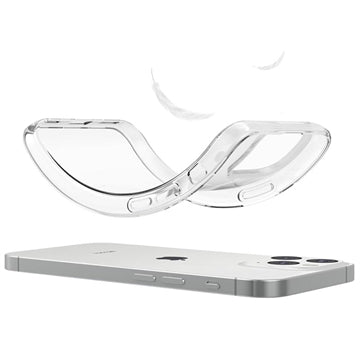 iPhone 15 Pro Max Saii 2-i-1 TPU Cover & Hærdet Glas