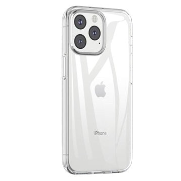 Saii 2-i-1 iPhone 13 Pro Max TPU Cover & Skærmbeskyttelse Hærdet Glas