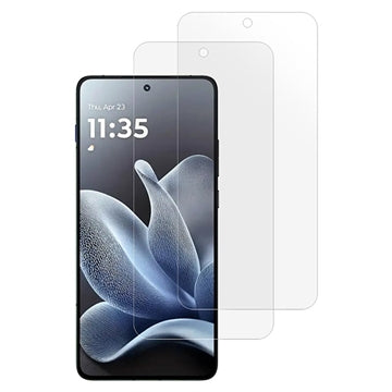 Motorola Edge 70 Saii 3D Premium Skærmbeskyttelse Hærdet Glas - 9H - 2 Stk.