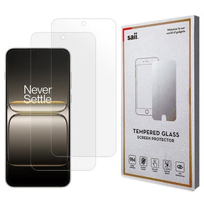 OnePlus Nord 5 Saii 3D Premium Skærmbeskyttelse Hærdet Glas - 9H - 2 Stk.