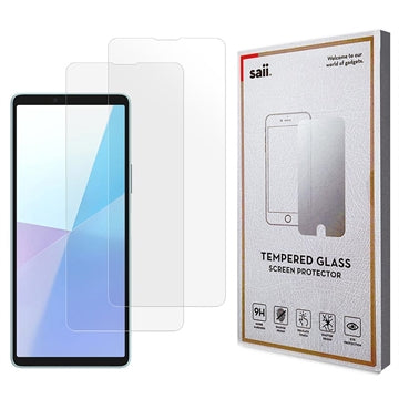 Sony Xperia 10 VI Saii 3D Premium Skærmbeskyttelse Hærdet Glas - 9H - 2 Stk.