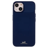 Saii Karbonfiber iPhone 13 Mini TPU Cover - Blå