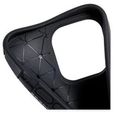 Saii Karbonfiber iPhone 13 Pro Max TPU Cover - Sort