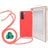 Saii Eco Line Samsung Galaxy S21 5G Cover med Strap - Rød