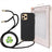 Saii Eco Line iPhone 11 Pro Biologisk Nedbrydeligt Cover med Strap - Sort
