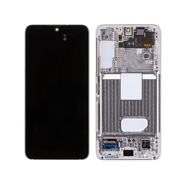 Samsung Galaxy S22 5G Skærm & For Cover GH82-27520B - Hvid