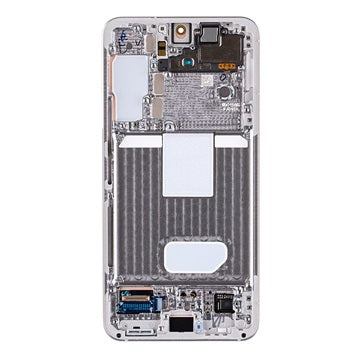 Samsung Galaxy S22 5G Skærm & For Cover GH82-27520B - Hvid