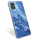 Samsung Galaxy A51 TPU Cover - Farverig Marmor