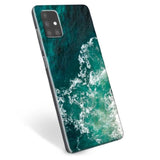 Samsung Galaxy A51 TPU Cover - Bølger