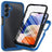 Samsung Galaxy A05s 360 Beskyttelse Cover - Blå / Klar