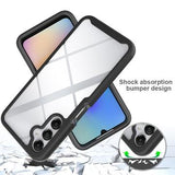 Samsung Galaxy A05s 360 Beskyttelse Cover - Blå / Klar