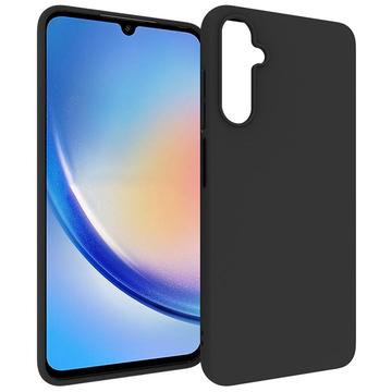 Samsung Galaxy A05s Anti-Fingeraftryk Mat TPU Cover - Sort