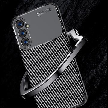 Samsung Galaxy A05s Beetle Karbonfiber TPU Cover - Sort