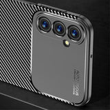 Samsung Galaxy A05s Beetle Karbonfiber TPU Cover - Sort