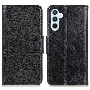 Samsung Galaxy A05s Elegant Series Pung med Stativfunktion - Sort
