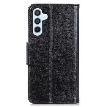 Samsung Galaxy A05s Elegant Series Pung med Stativfunktion - Sort