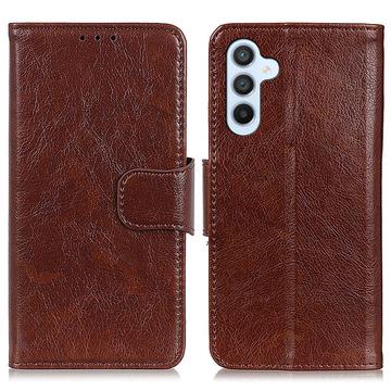 Samsung Galaxy A05s Elegant Series Pung med Stativfunktion - Brun