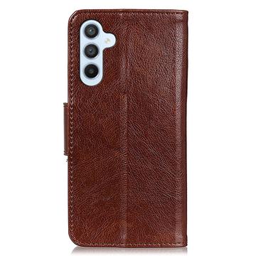Samsung Galaxy A05s Elegant Series Pung med Stativfunktion - Brun