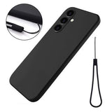 Samsung Galaxy A05s Liquid Silicone Cover - Sort
