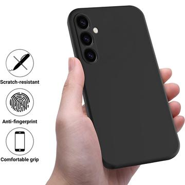 Samsung Galaxy A05s Liquid Silicone Cover - Sort