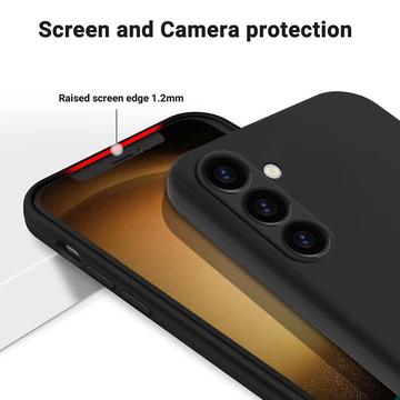 Samsung Galaxy A05s Liquid Silicone Cover - Sort