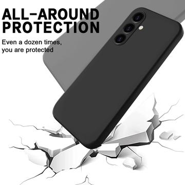 Samsung Galaxy A05s Liquid Silicone Cover - Sort