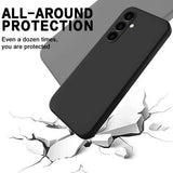 Samsung Galaxy A05s Liquid Silicone Cover - Sort