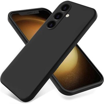 Samsung Galaxy A05s Liquid Silicone Cover - Sort